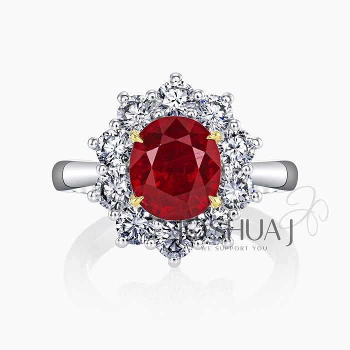 Oval Ruby Ring