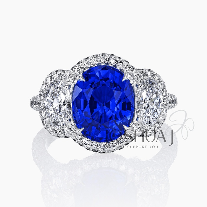 Oval Sapphire Ring