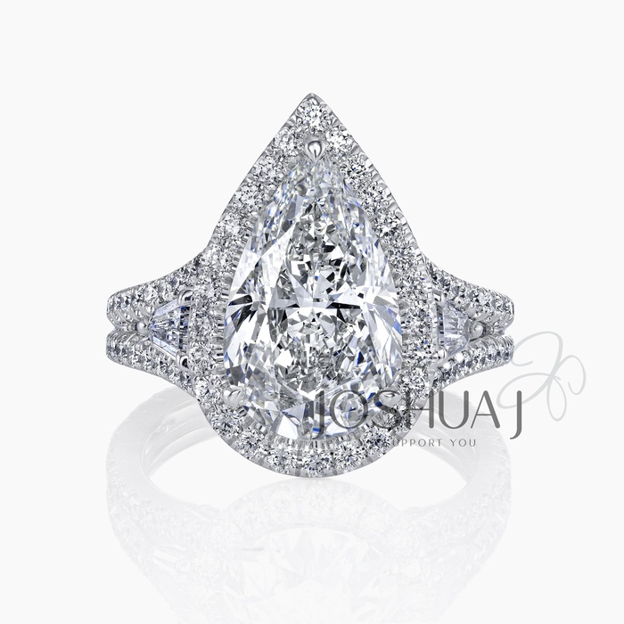 Pear Diamond Ring