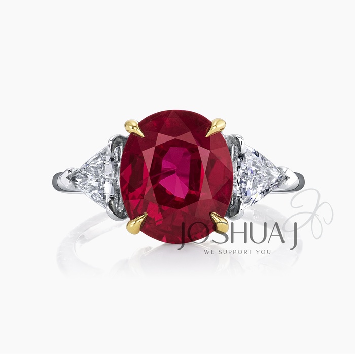 Oval Ruby Ring