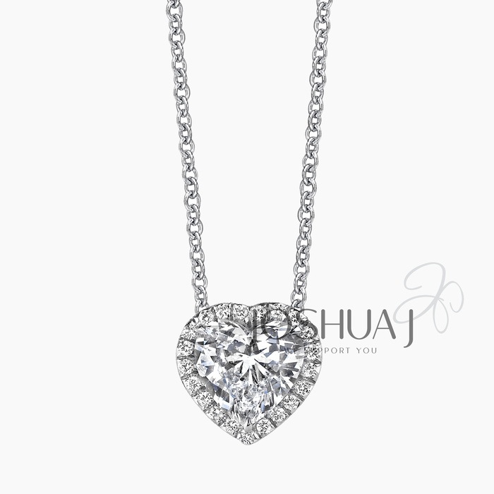 Heart Diamond Necklace