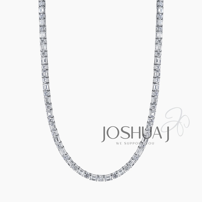 Round Diamond Necklace