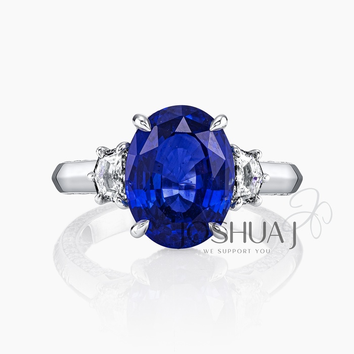 Oval Sapphire Ring
