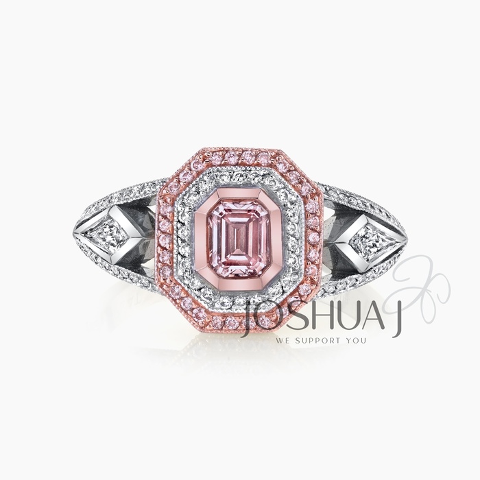 Emerald-Cut Diamond Ring