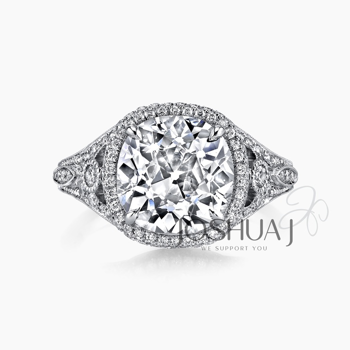 Cushion Diamond Ring