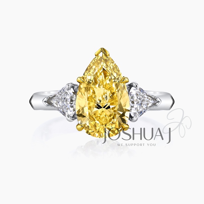 Pear Diamond Ring