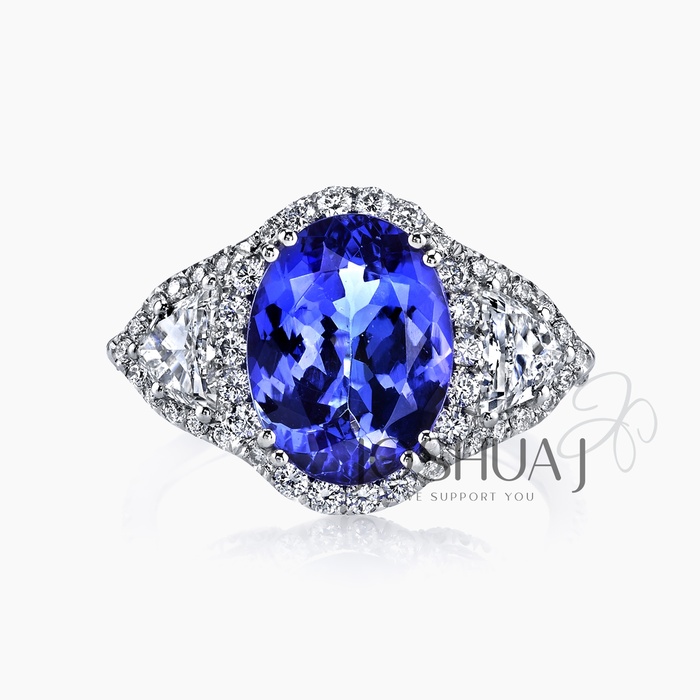 Oval Tanzanite Ring