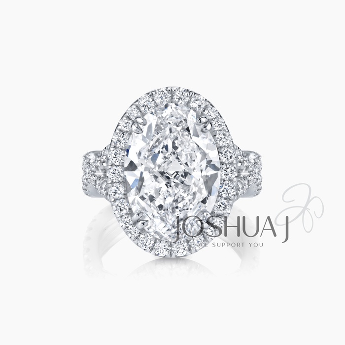 Oval Diamond Ring