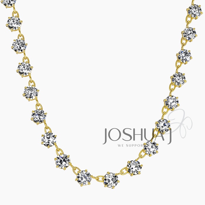 Round Diamond Necklace
