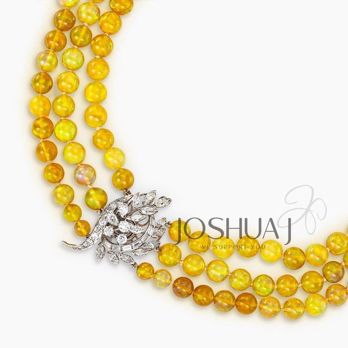 Pear Diamond Necklace