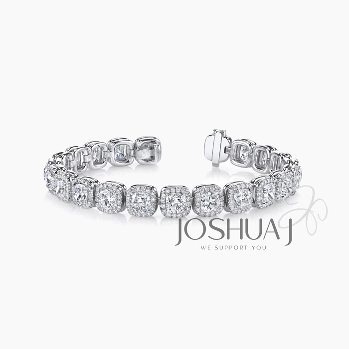 Cushion Diamond Bracelet