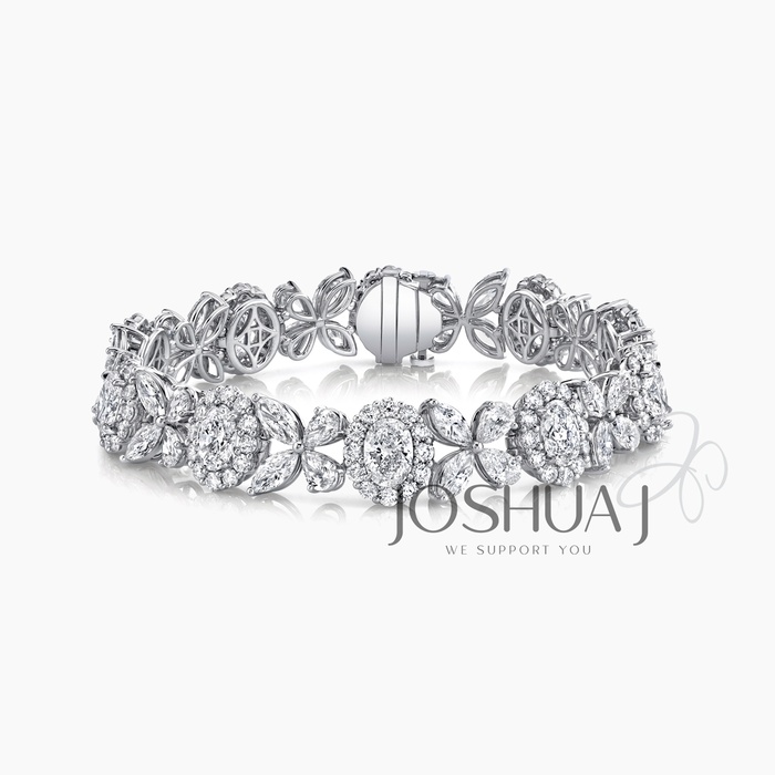 Oval Diamond Bracelet