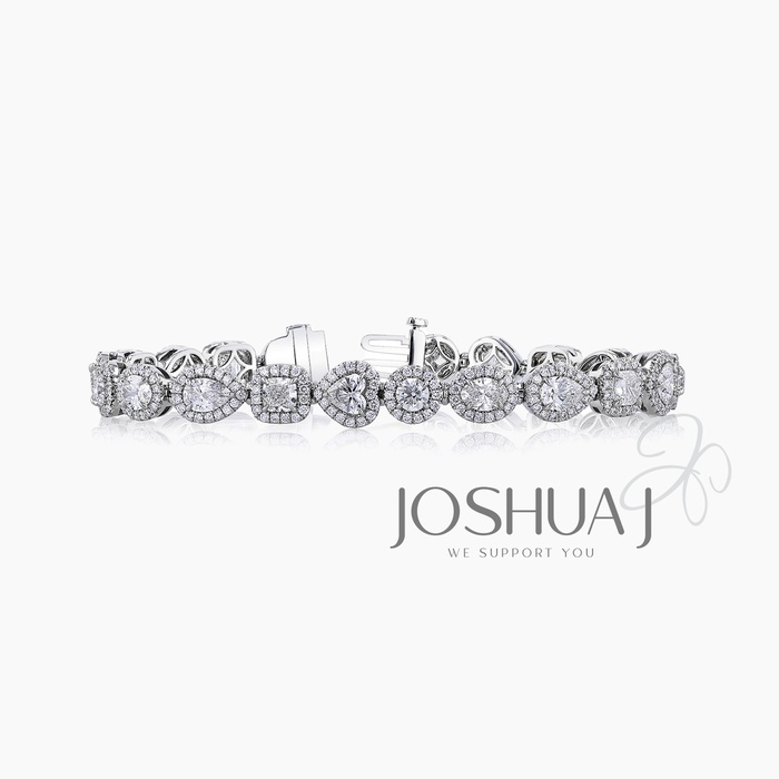 Oval Diamond Bracelet