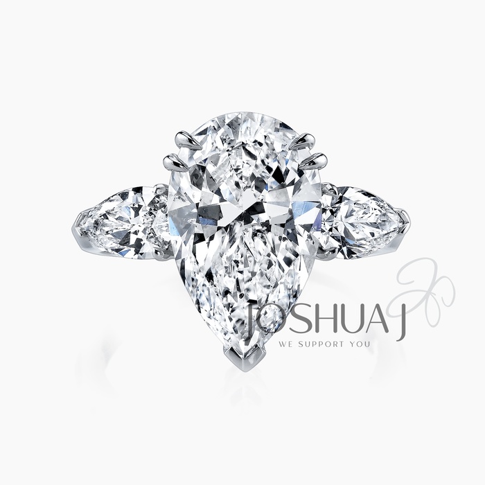 Pear Diamond Ring
