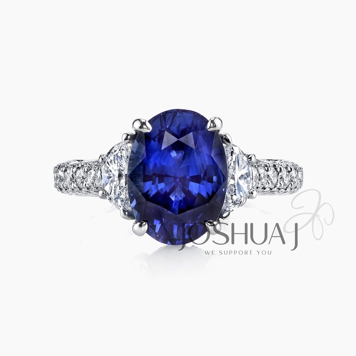 Oval Sapphire Ring