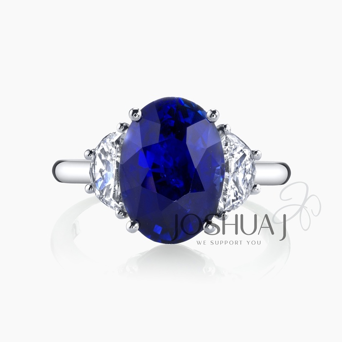 Oval Sapphire Ring