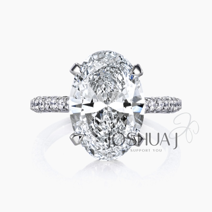Oval Diamond Ring