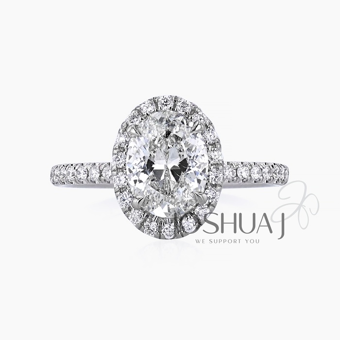 Oval Diamond Ring