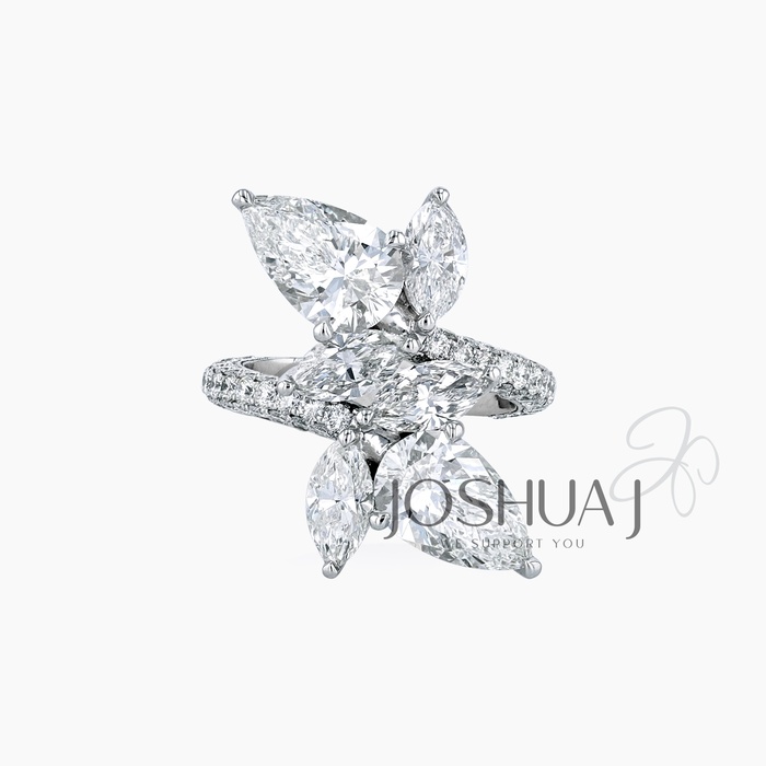 Pear Diamond Ring