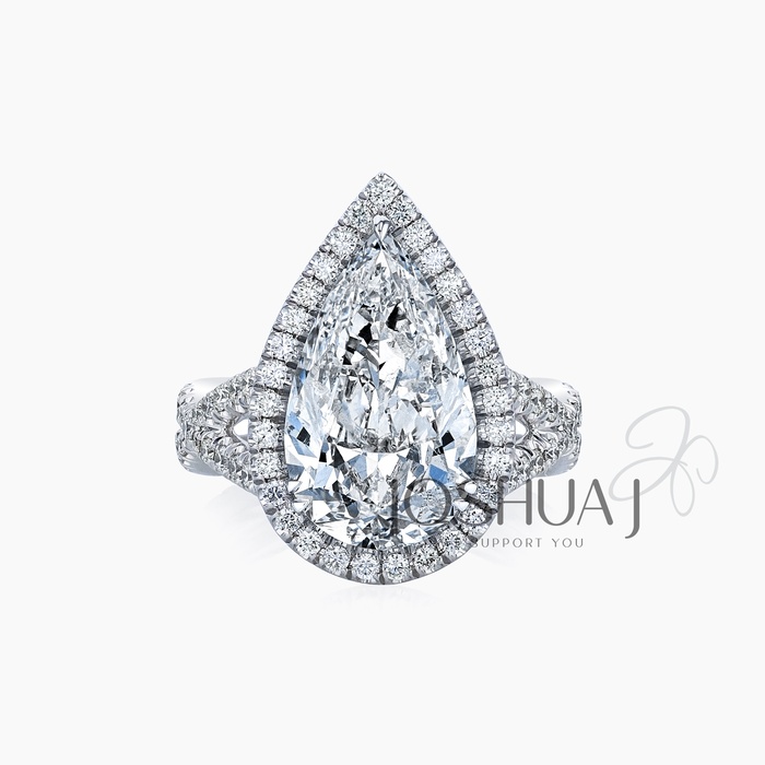Pear Diamond Ring