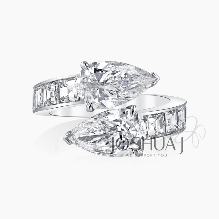 Pear Diamond Ring