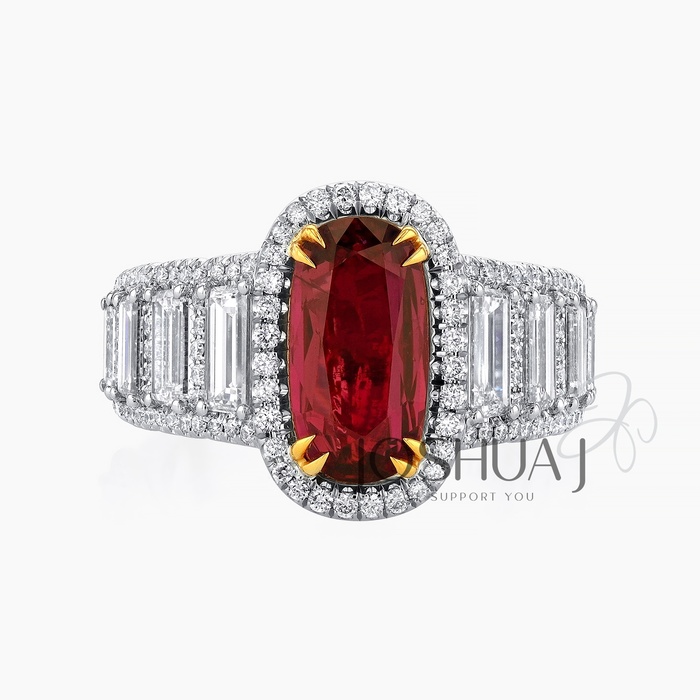Oval Ruby Ring
