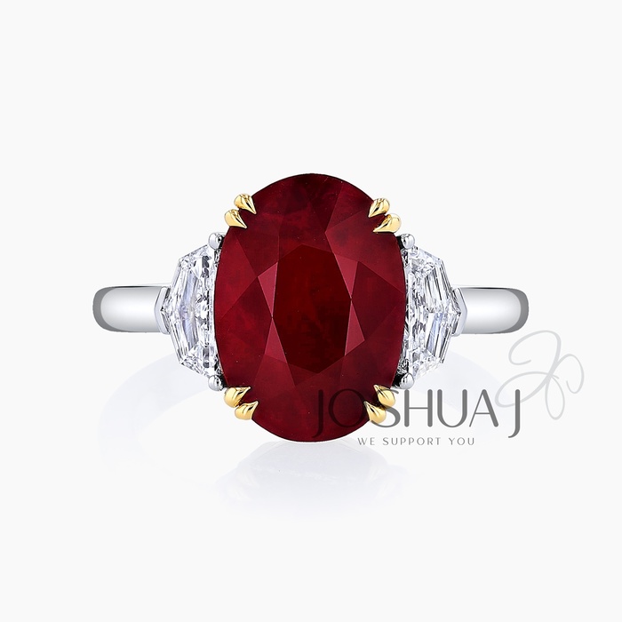 Oval Ruby Ring