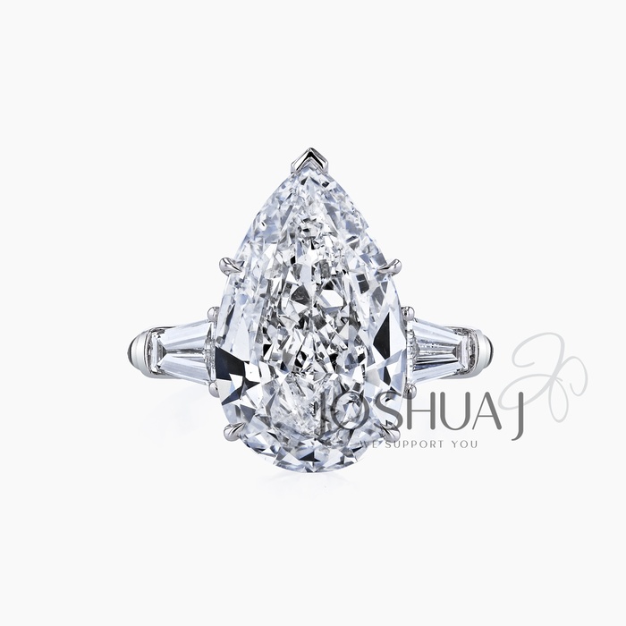 Pear Diamond Ring