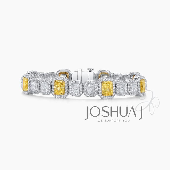 Radiant Diamond Bracelet
