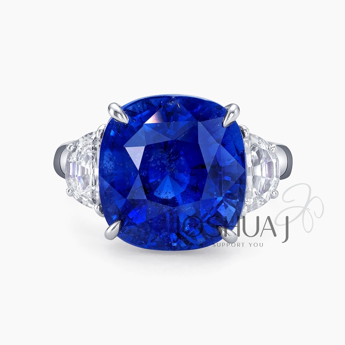 Cushion Sapphire Ring