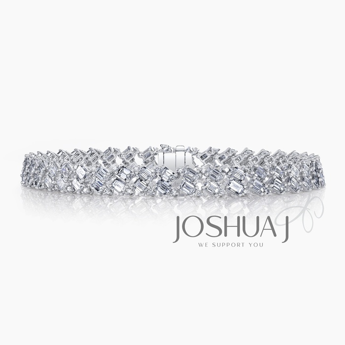 Round Emerald Bracelet