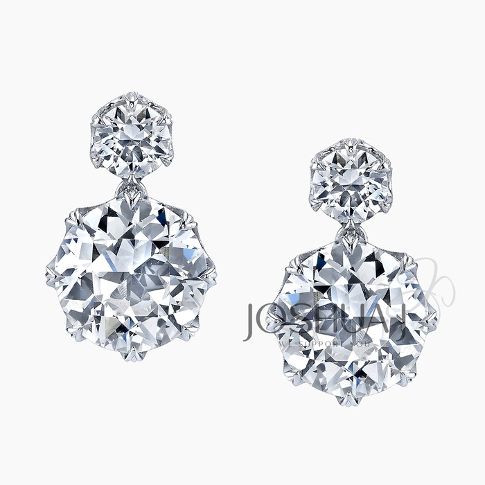 Round Diamond Earrings