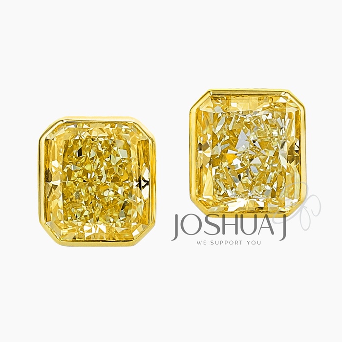 Fancy Light Diamond Earrings
