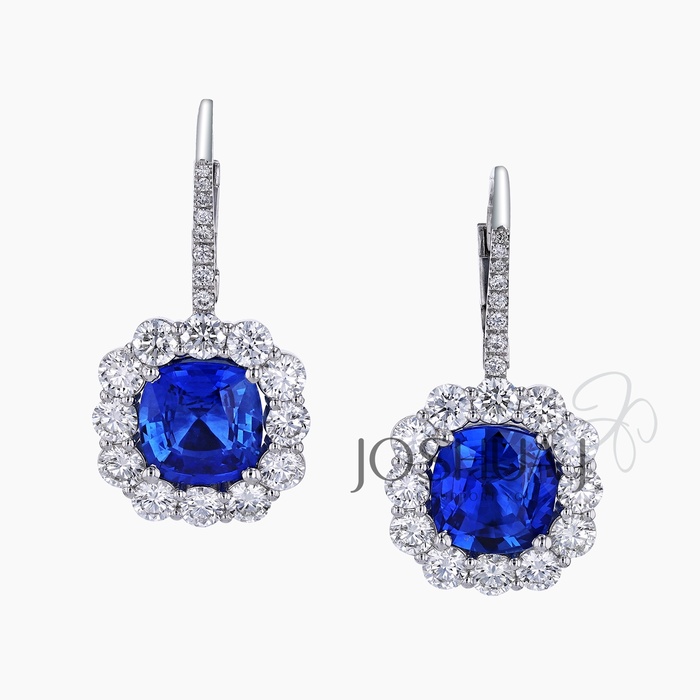 Round Diamond Earrings