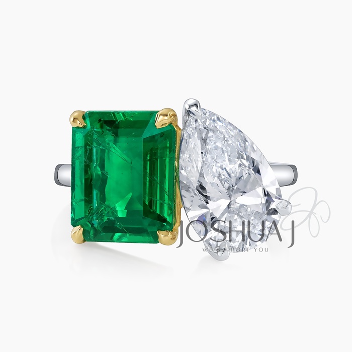 Pear Diamond Ring