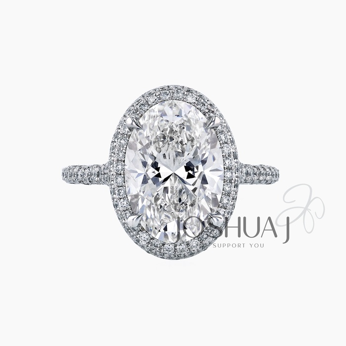 Oval Diamond Ring