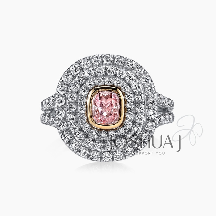 Fancy Light Cushion Diamond Ring