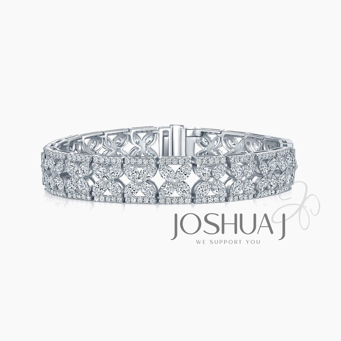 Oval Diamond Bracelet