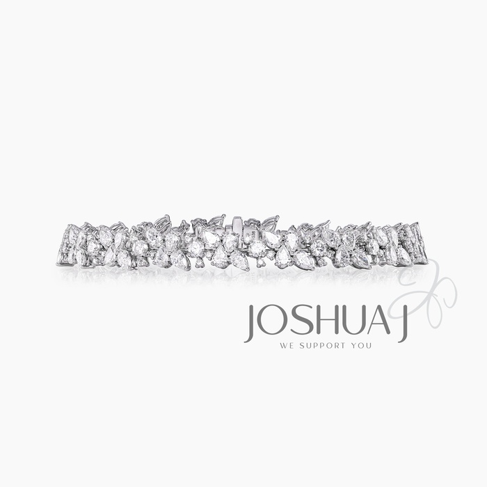 Pear Diamond Bracelet