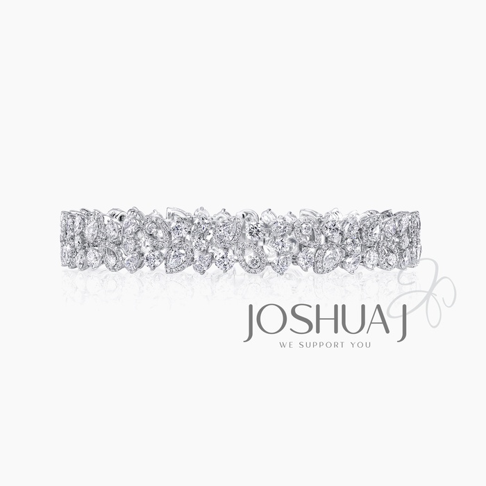 Pear Diamond Bracelet