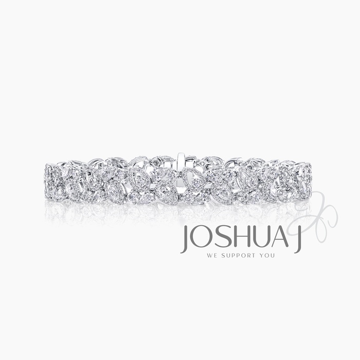 Pear Diamond Bracelet