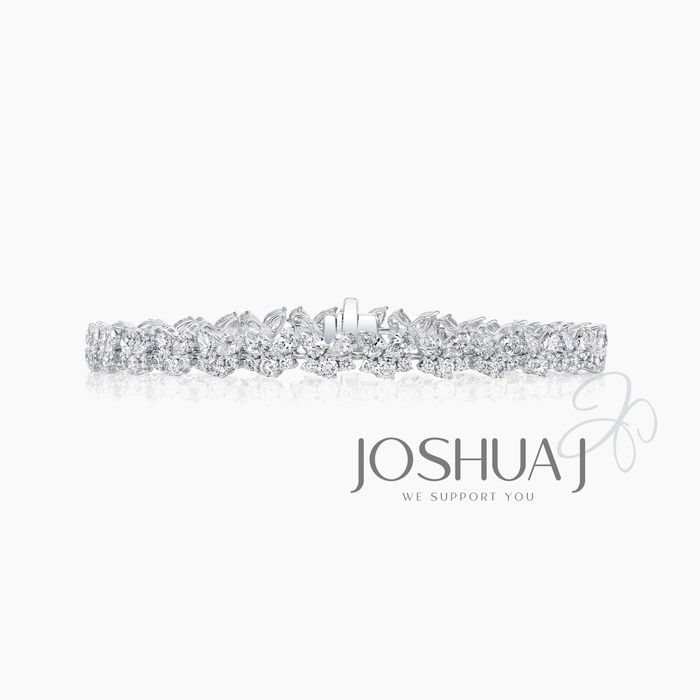 Pear Diamond Bracelet