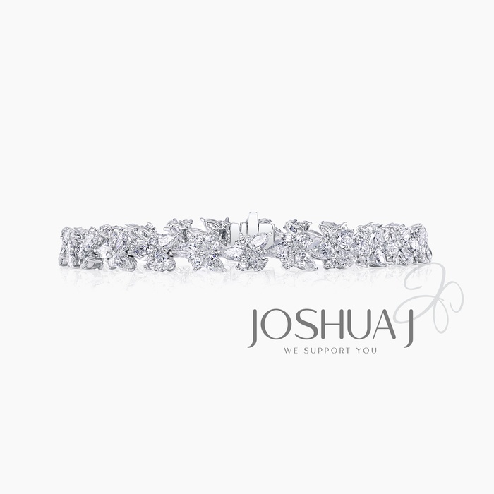Pear Diamond Bracelet