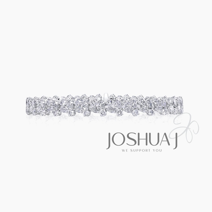 Pear Diamond Bracelet