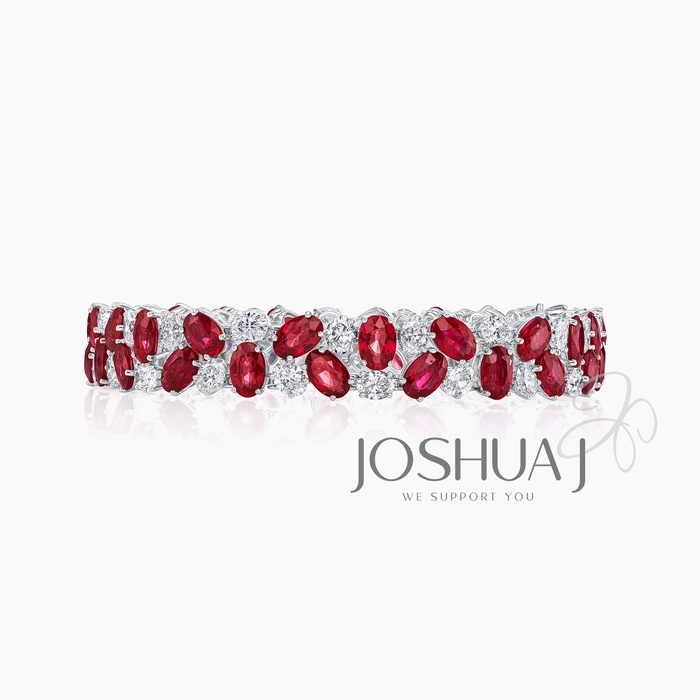 Radiant Ruby Bracelet