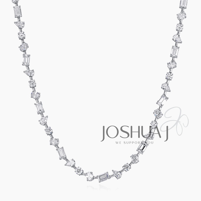 Round Diamond Necklace