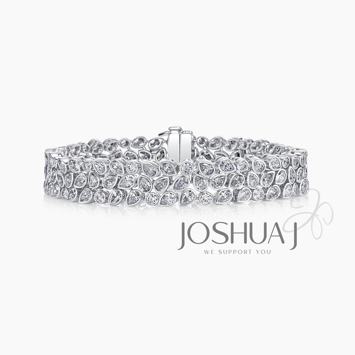 Pear Diamond Bracelet