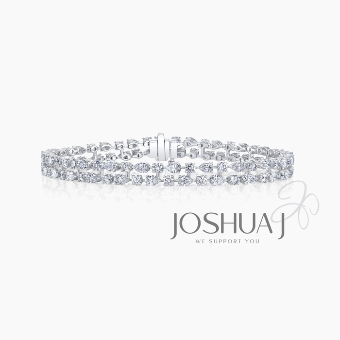 Pear Diamond Bracelet