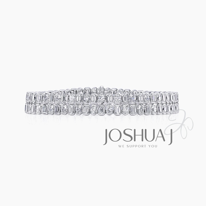 Oval Diamond Bracelet