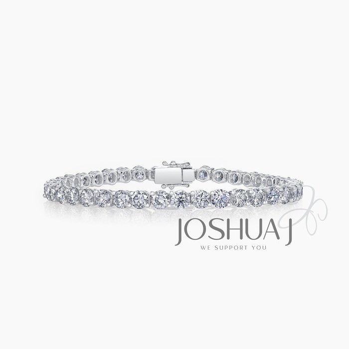 Round Diamond Tennis Bracelet